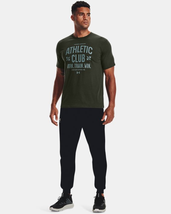 Men's UA Training Club T-Shirt, Green, pdpMainDesktop image number 2
